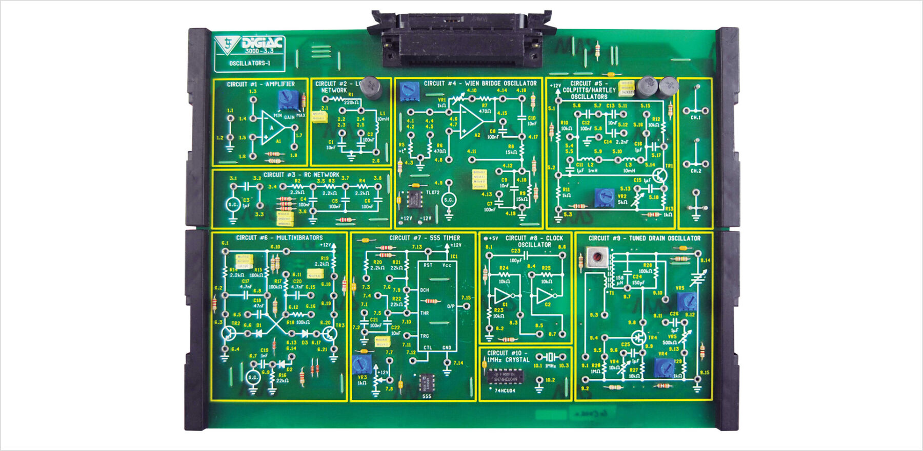 LJ Create Módulo de estudio de osciladores